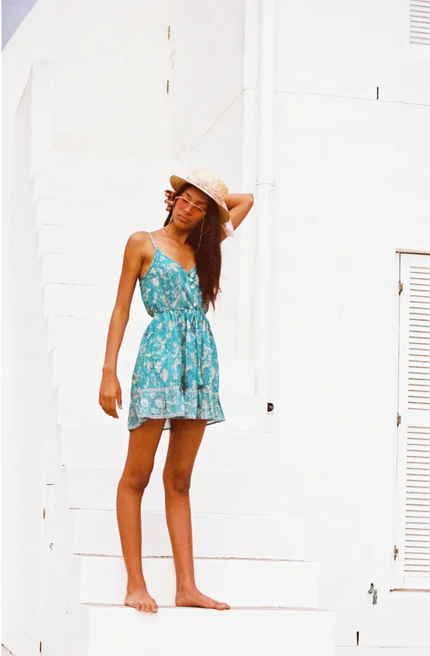 Aphrodite Mini Dress Jade - Pre-loved sold by Arnhem product image thumbnail 2