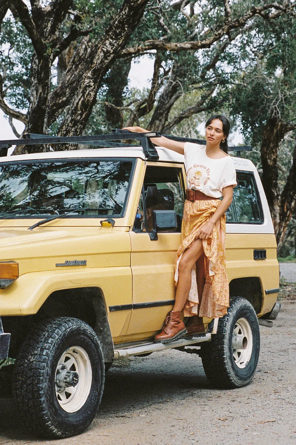 Wander Maxi Skirt in Ochre - Pre-loved sold by Arnhem product image thumbnail 4
