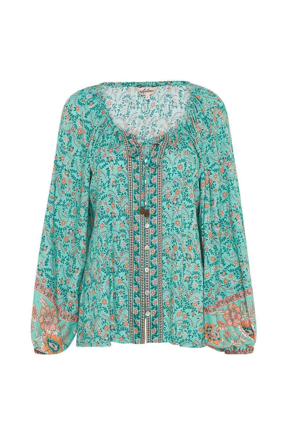 Fleetwood Blouse in Greenfields sold by Arnhem product image thumbnail 2