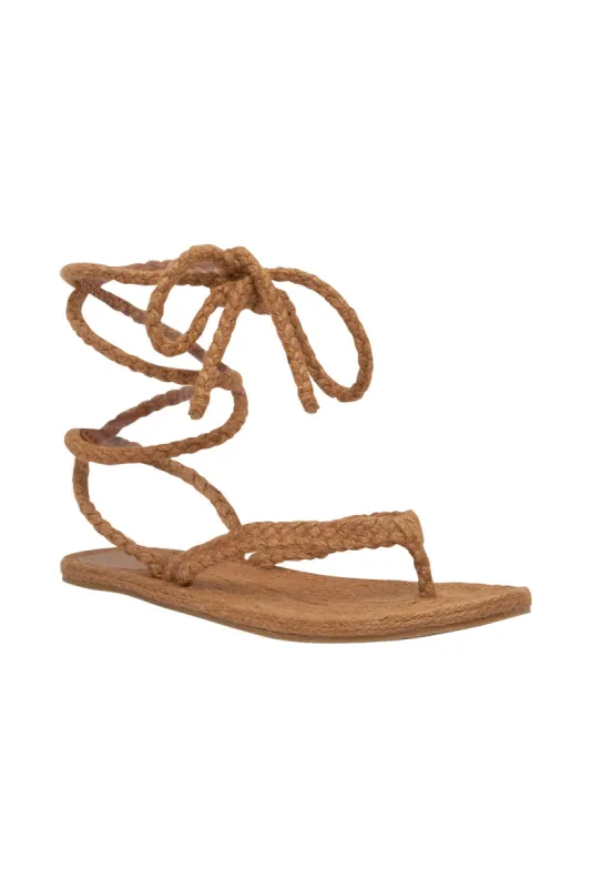 The Grove Sandals in Caramel sold by Arnhem