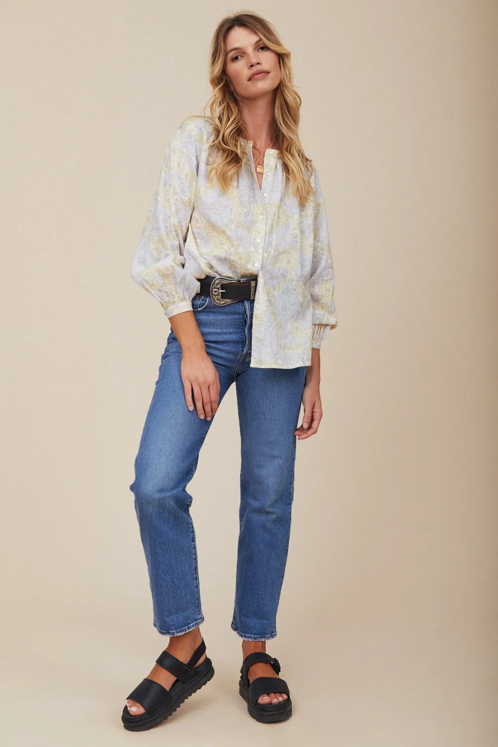 Gaia Blouse in Skygarden - Pre-loved sold by Arnhem product image thumbnail 2