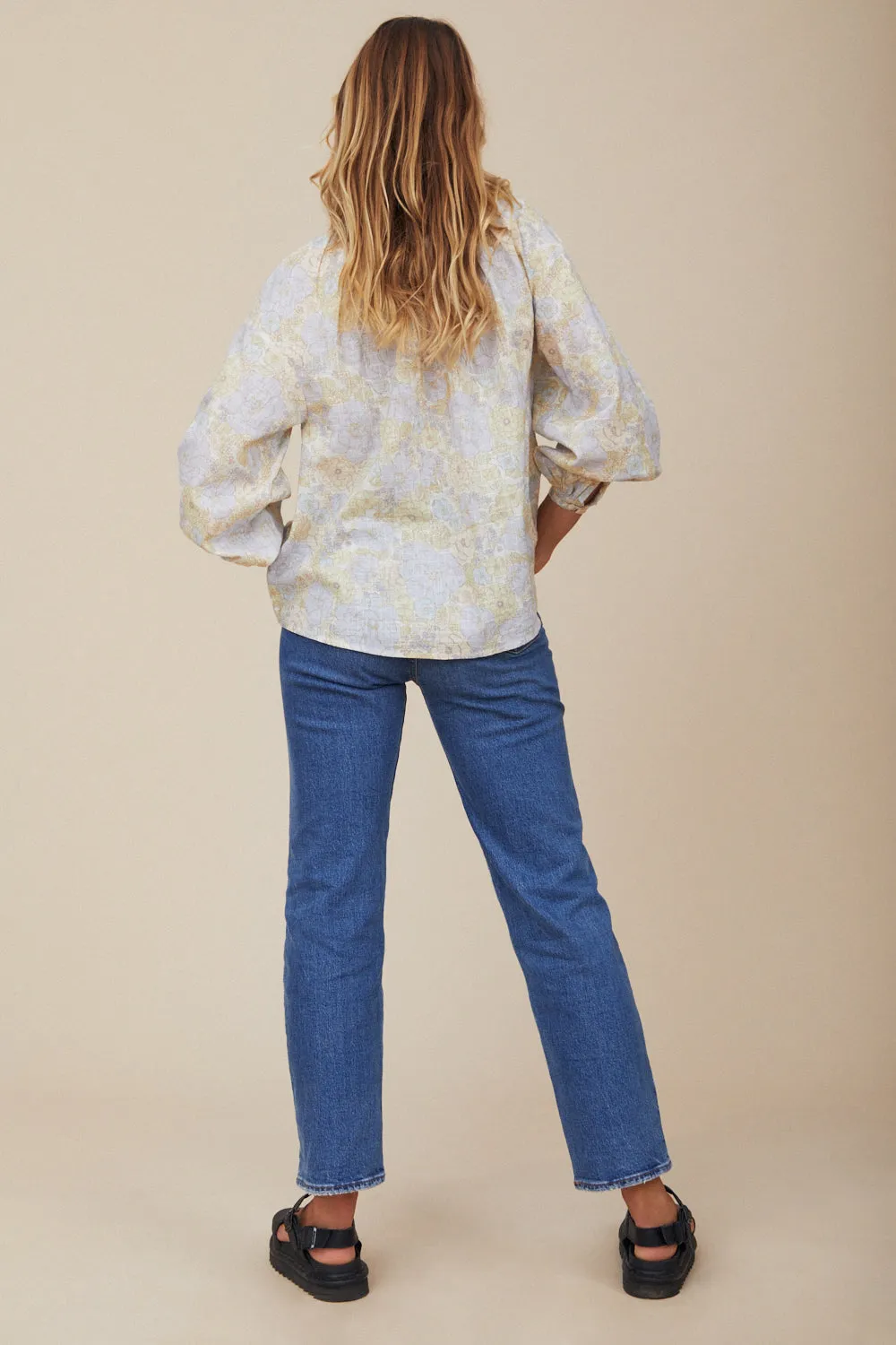 Gaia Blouse in Skygarden - Pre-loved sold by Arnhem product image thumbnail 4