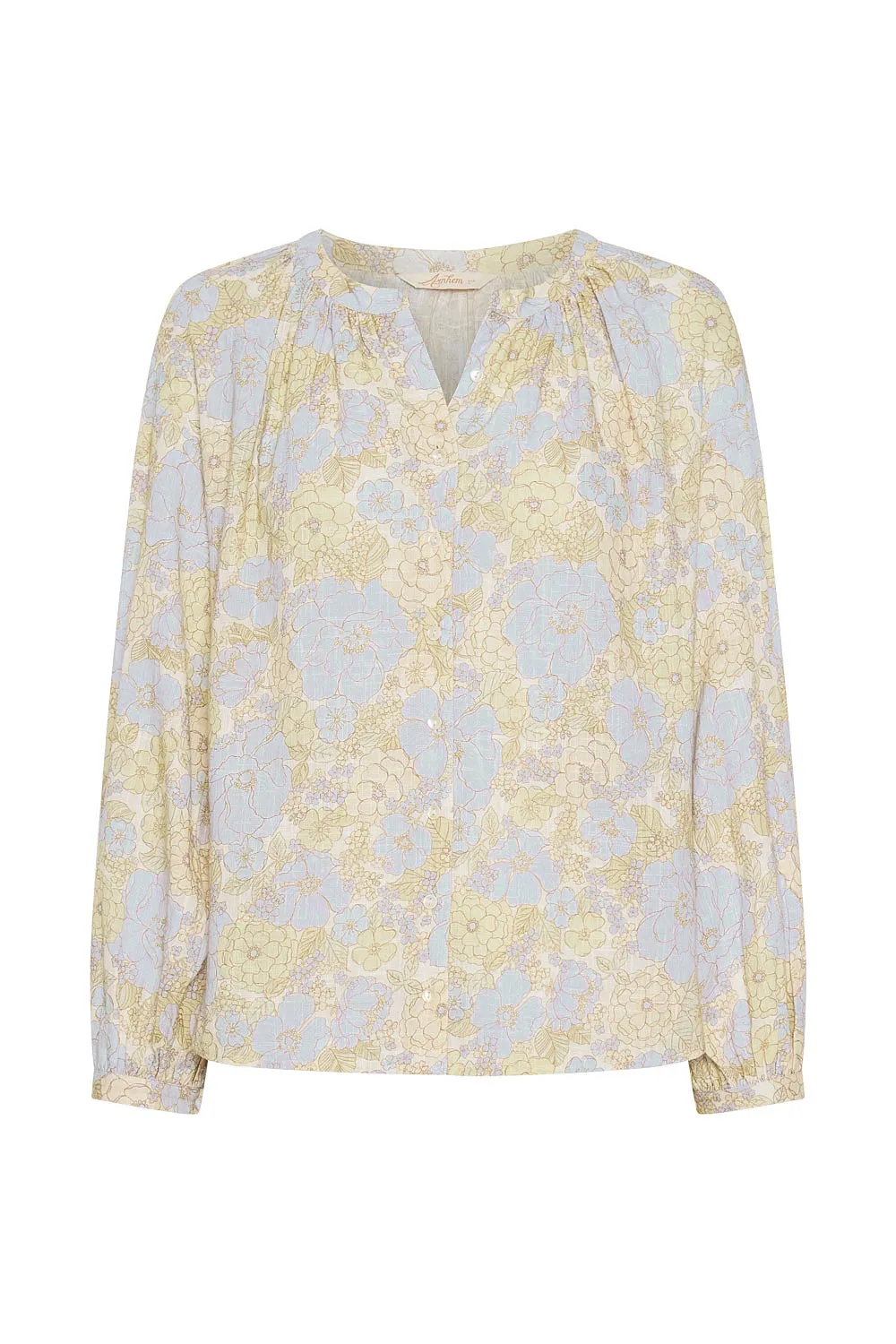 Gaia Blouse in Skygarden - Pre-loved sold by Arnhem