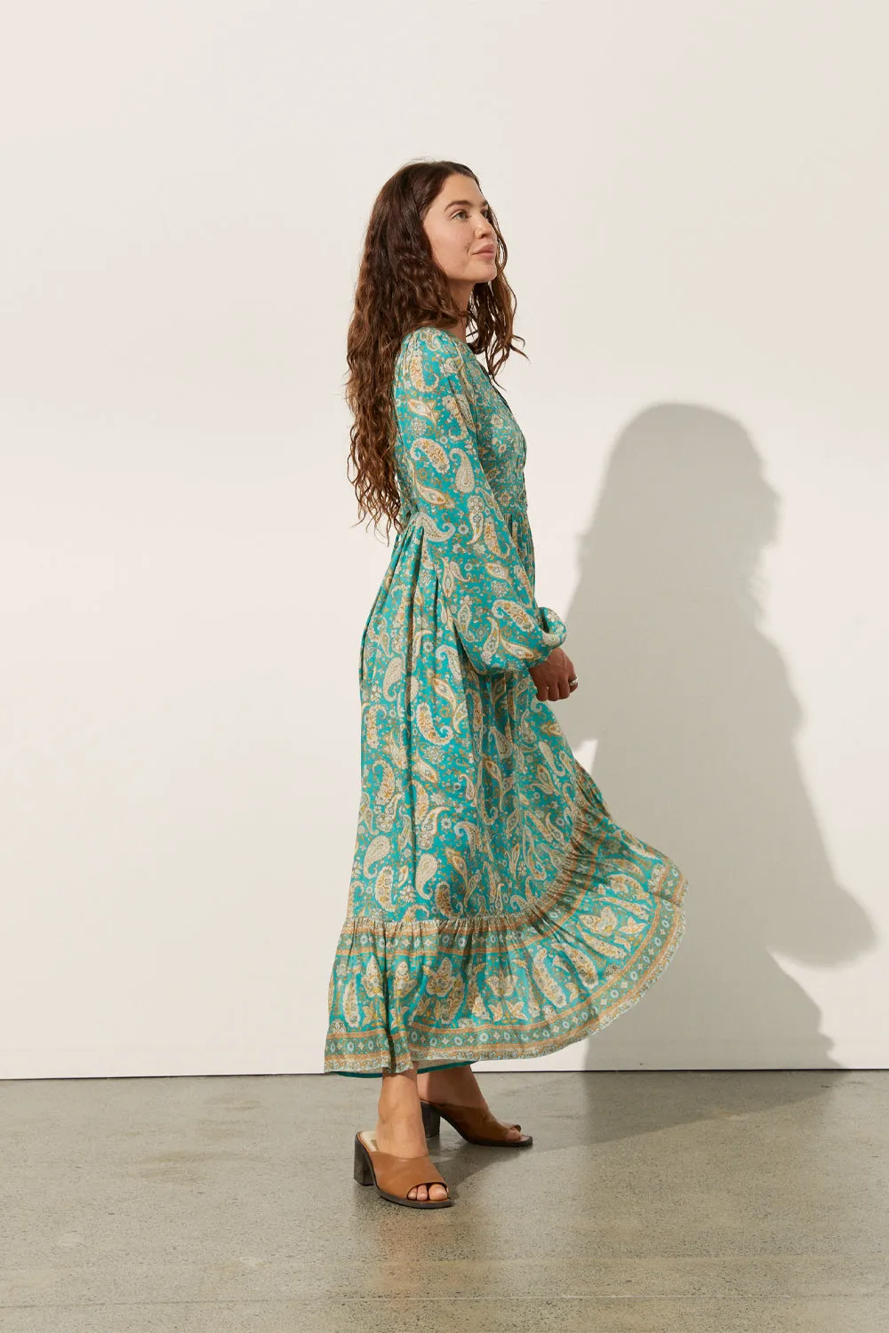 Oman Sundress in Forest sold by Arnhem product image thumbnail 5