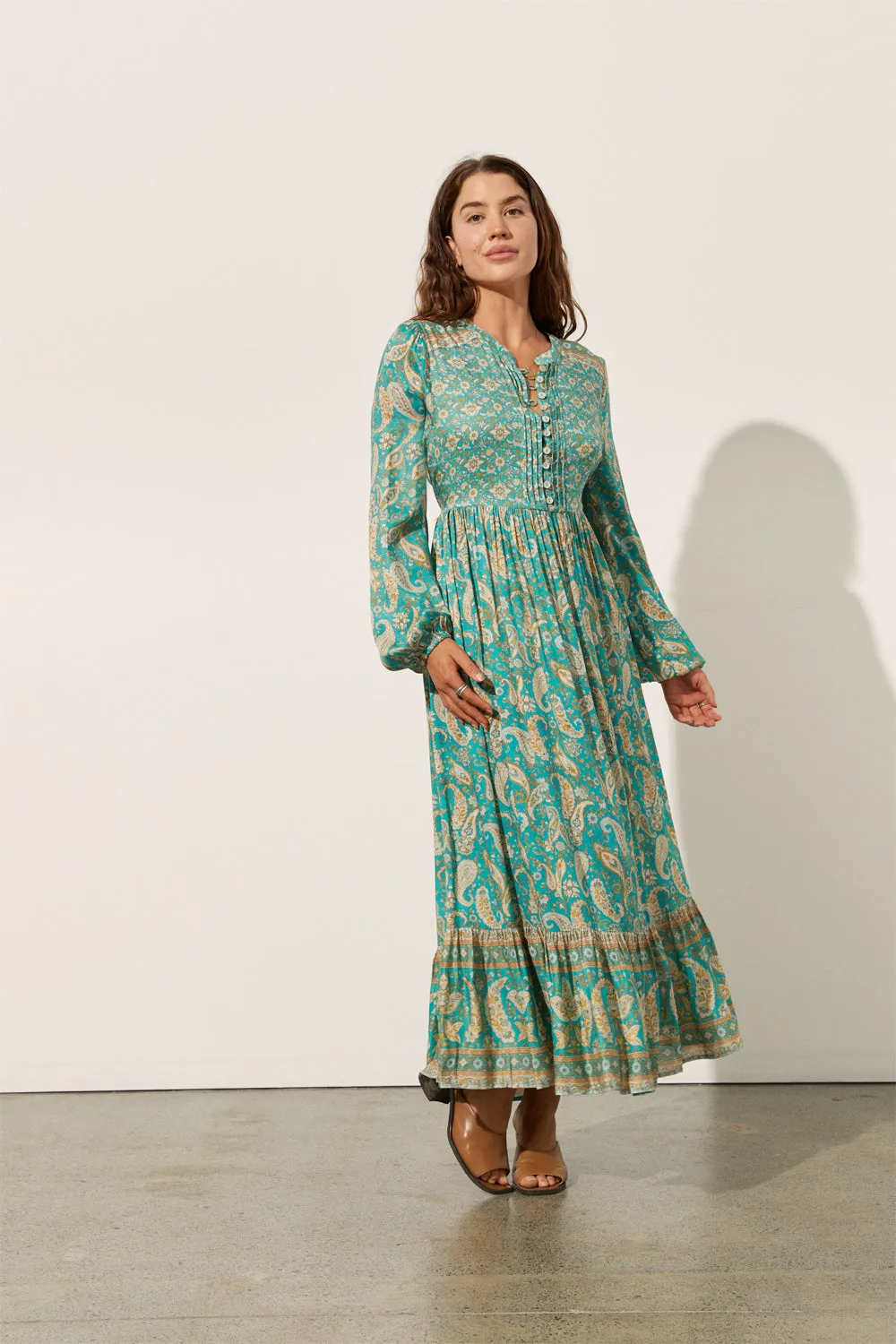 Oman Sundress in Forest sold by Arnhem product image thumbnail 3
