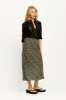 Joni Midi Skirt in Moonless sold by Arnhem