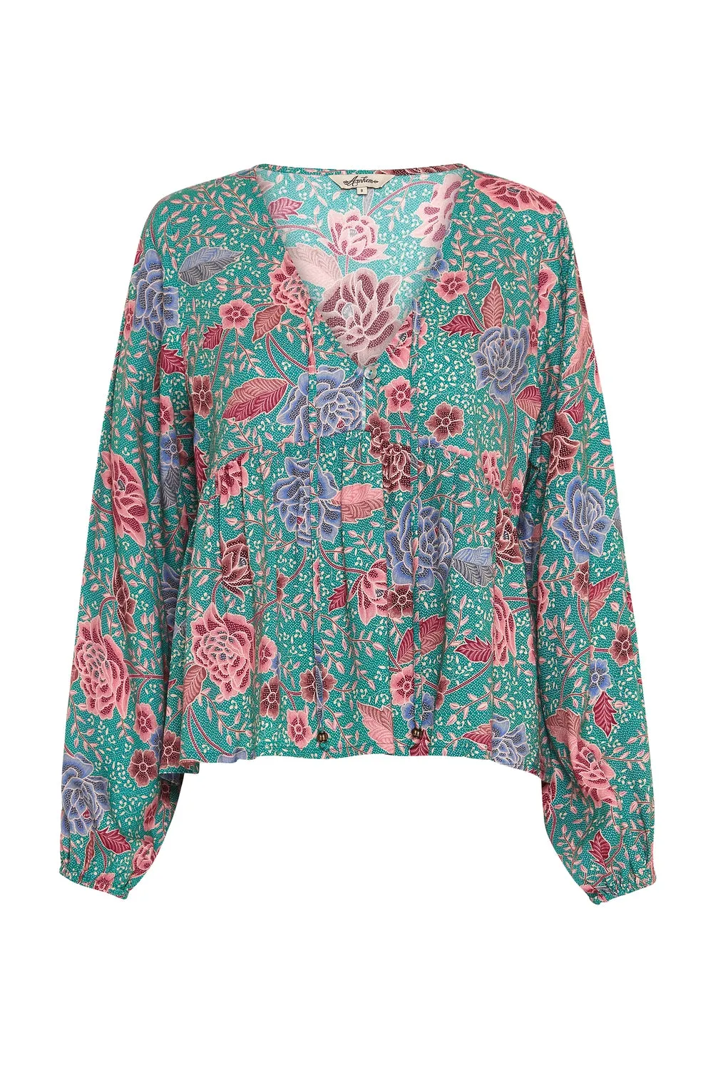 Leilani Blouse in Palms - Pre-loved sold by Arnhem product image thumbnail 2