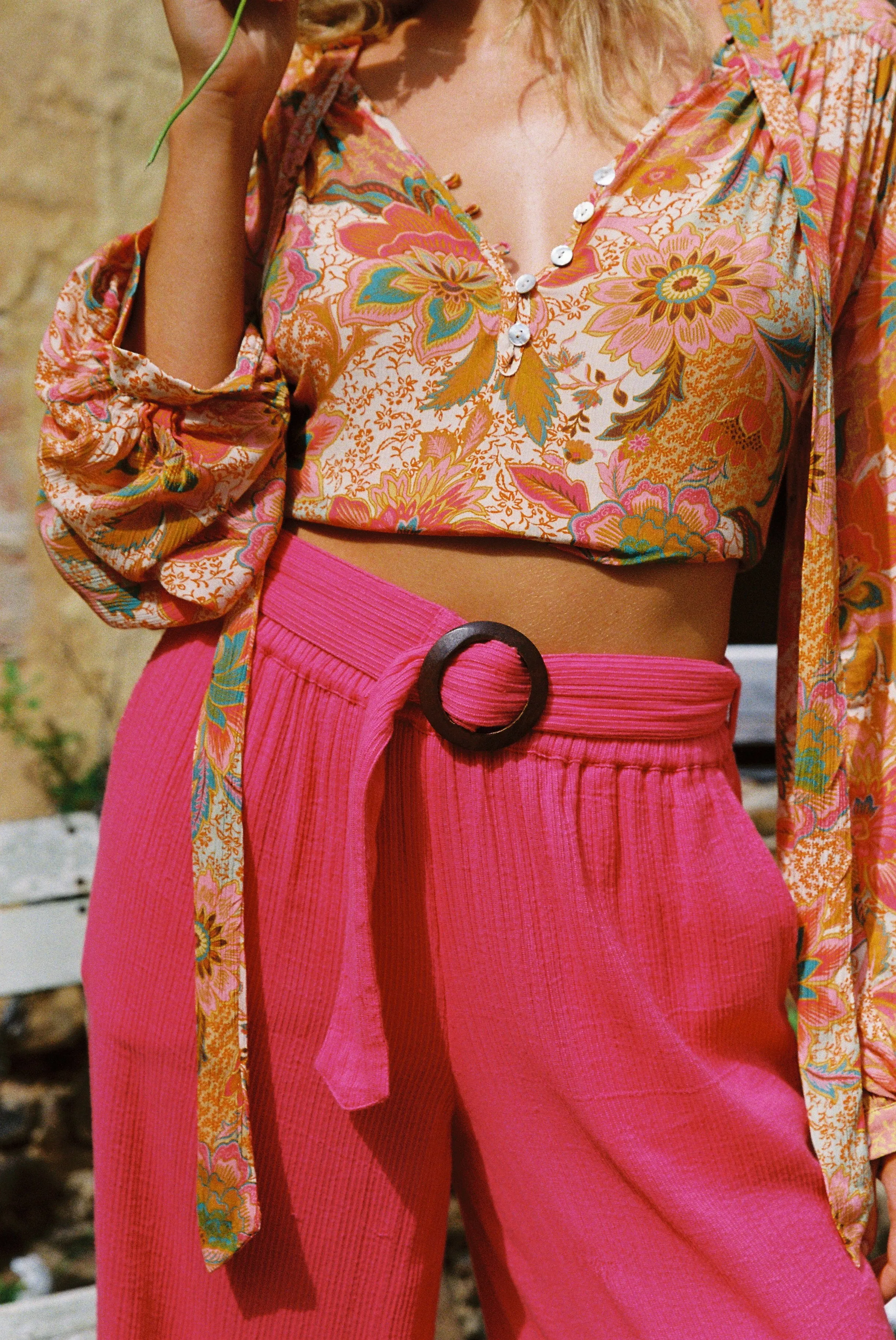 Rio Pants in Paradise Pink sold by Arnhem product image thumbnail 3