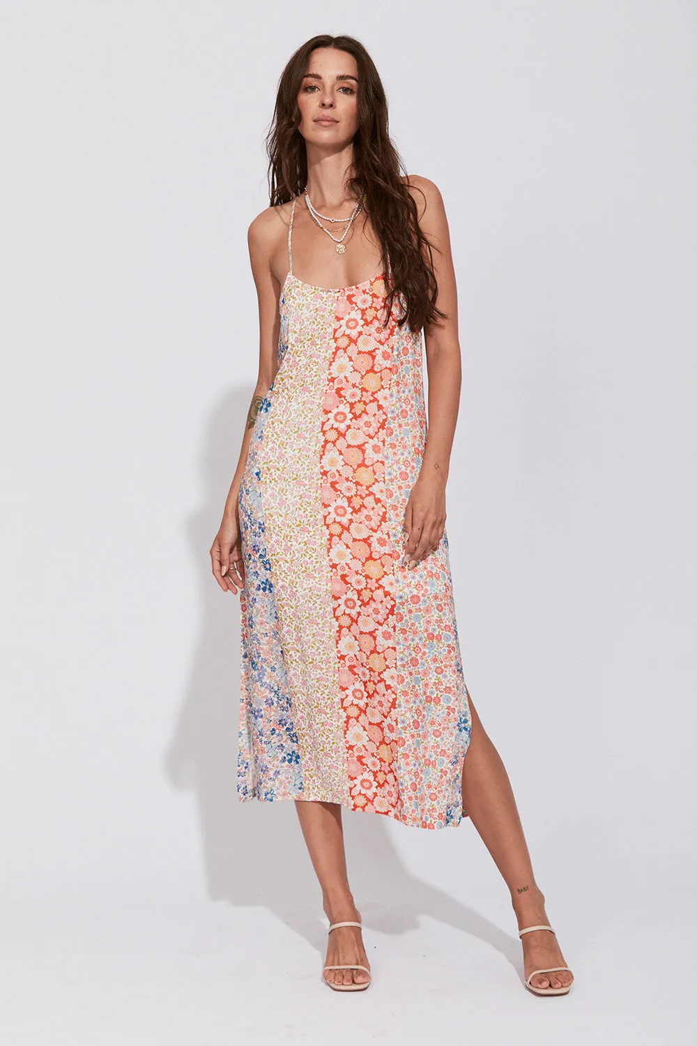 Aurora Strappy Midi Dress in Dolce sold by Arnhem product image thumbnail 4