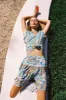 Sophia Mini Skirt in Green Cove - Pre-loved sold by Arnhem