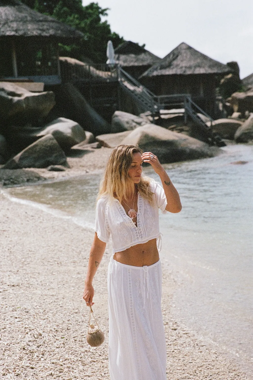 Rosalia Maxi Skirt in Daisy sold by Arnhem product image thumbnail 4