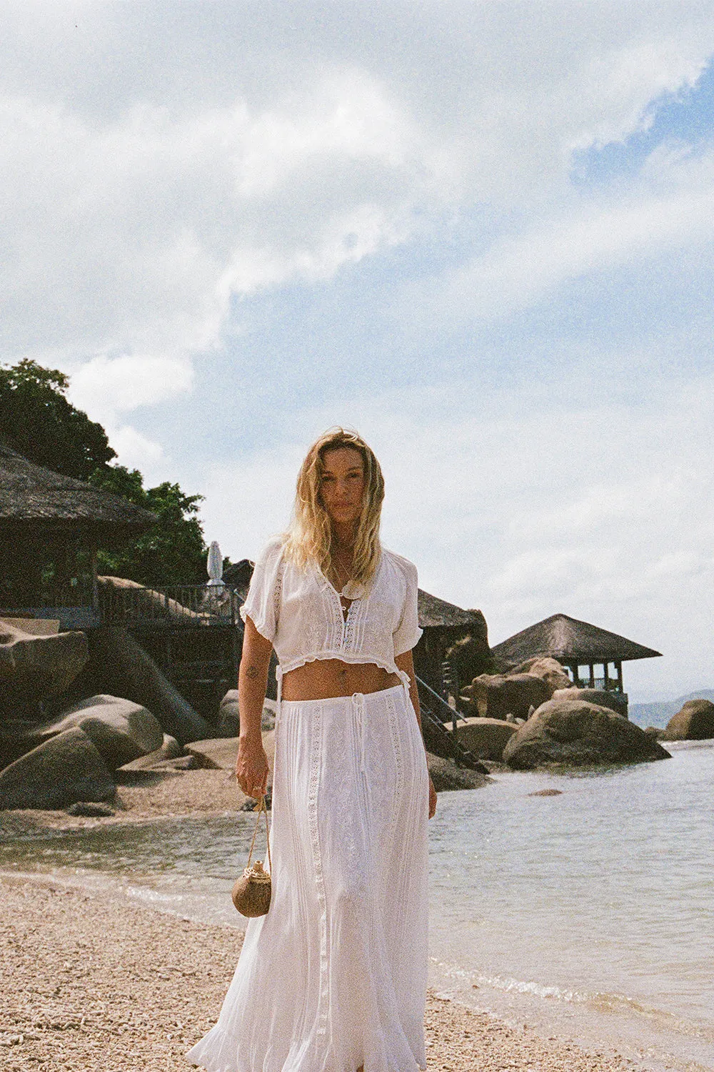 Rosalia Maxi Skirt in Daisy sold by Arnhem product image thumbnail 3