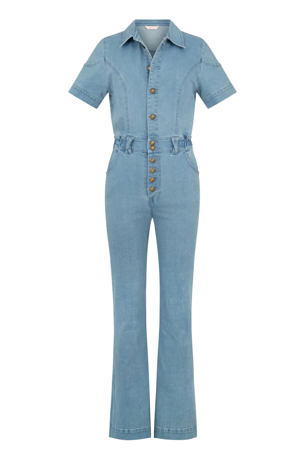Ember Boilersuit in Denim Blue sold by Arnhem product image thumbnail 2