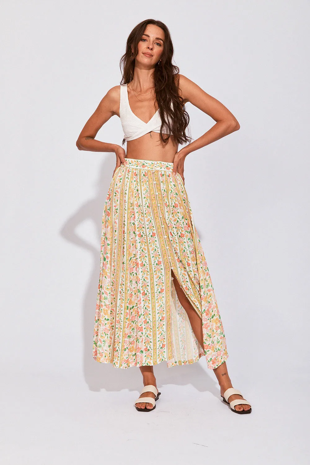 Eden Twist Crop in Cloud sold by Arnhem product image thumbnail 5