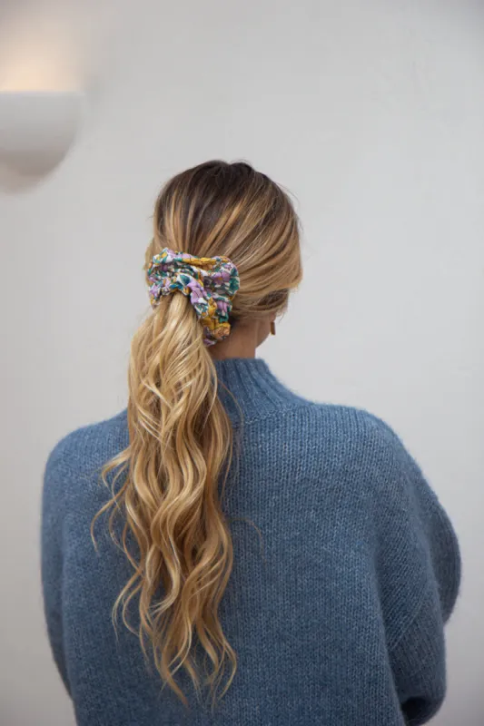 Stella Revive Scrunchie in Green Floral sold by Arnhem