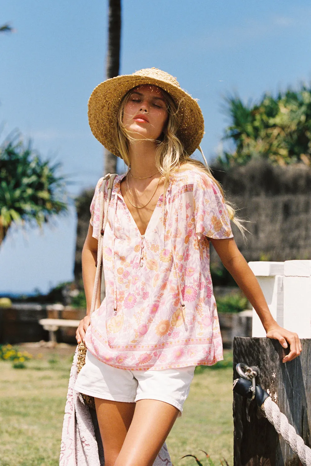 Sophia Top in Peony - Pre-loved sold by Arnhem product image thumbnail 3