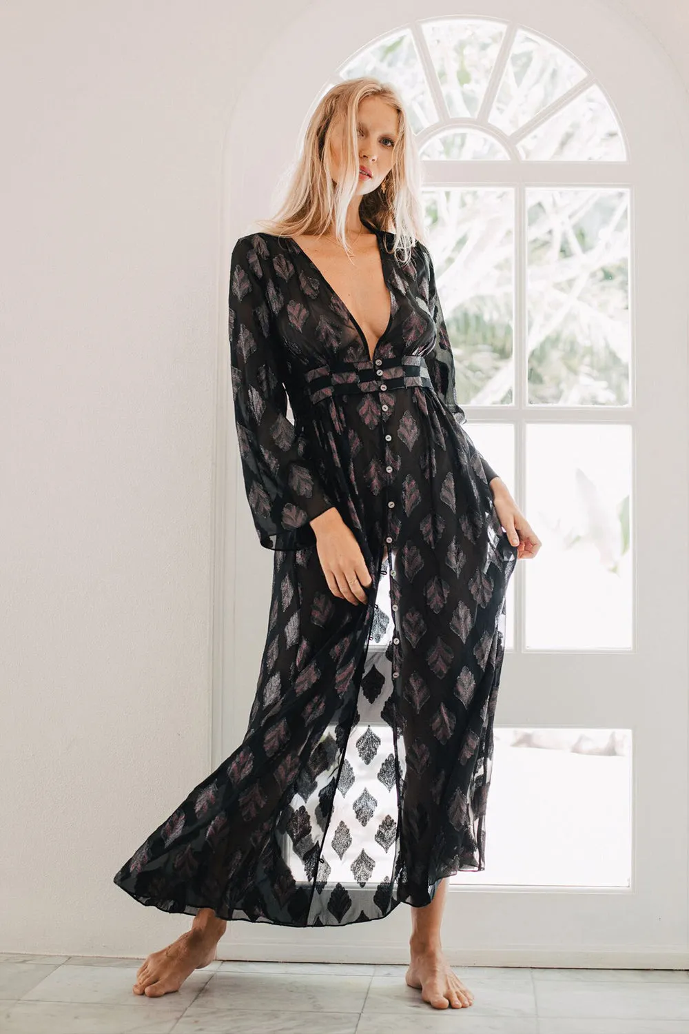 Celeste Maxi Dress in Eclipse - Pre-loved sold by Arnhem product image thumbnail 3