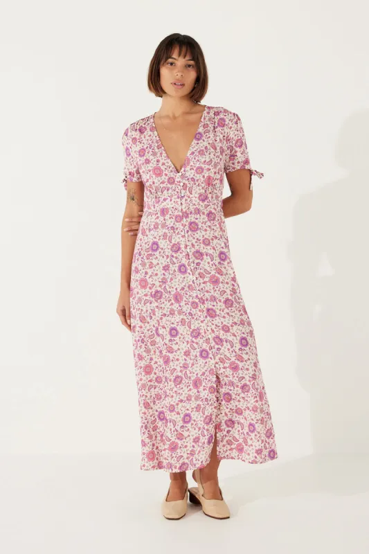Gabriel Tea Dress in Blossom sold by Arnhem