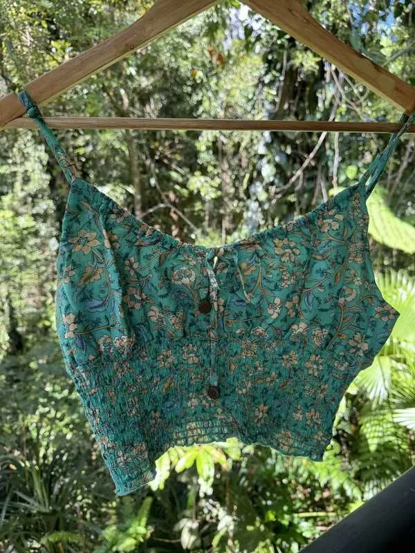 blue cami top - Pre-loved sold by Arnhem