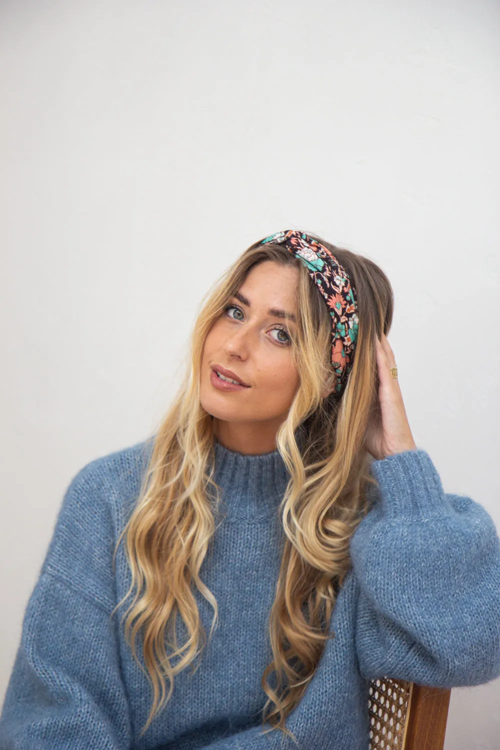 Stella Revive Twist Headband in Pepper sold by Arnhem