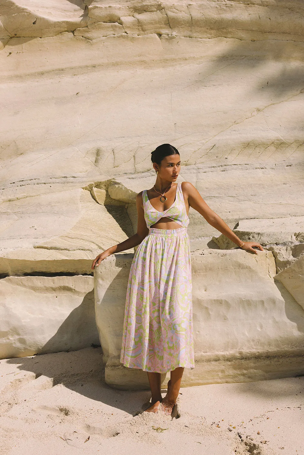 Horizon Cutout Dress in Retro sold by Arnhem product image thumbnail 5