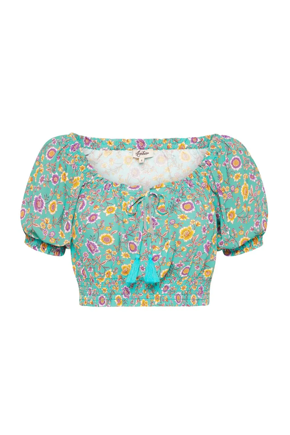 Bijoux Top in Turquoise - Pre-loved sold by Arnhem product image thumbnail 3