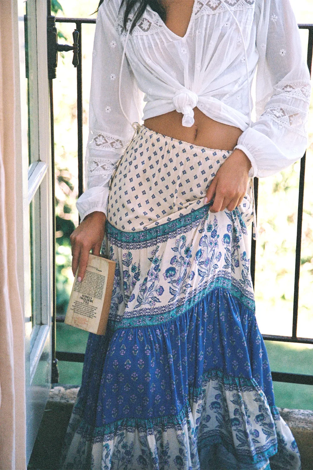 June Maxi Skirt in Nautic sold by Arnhem product image thumbnail 3
