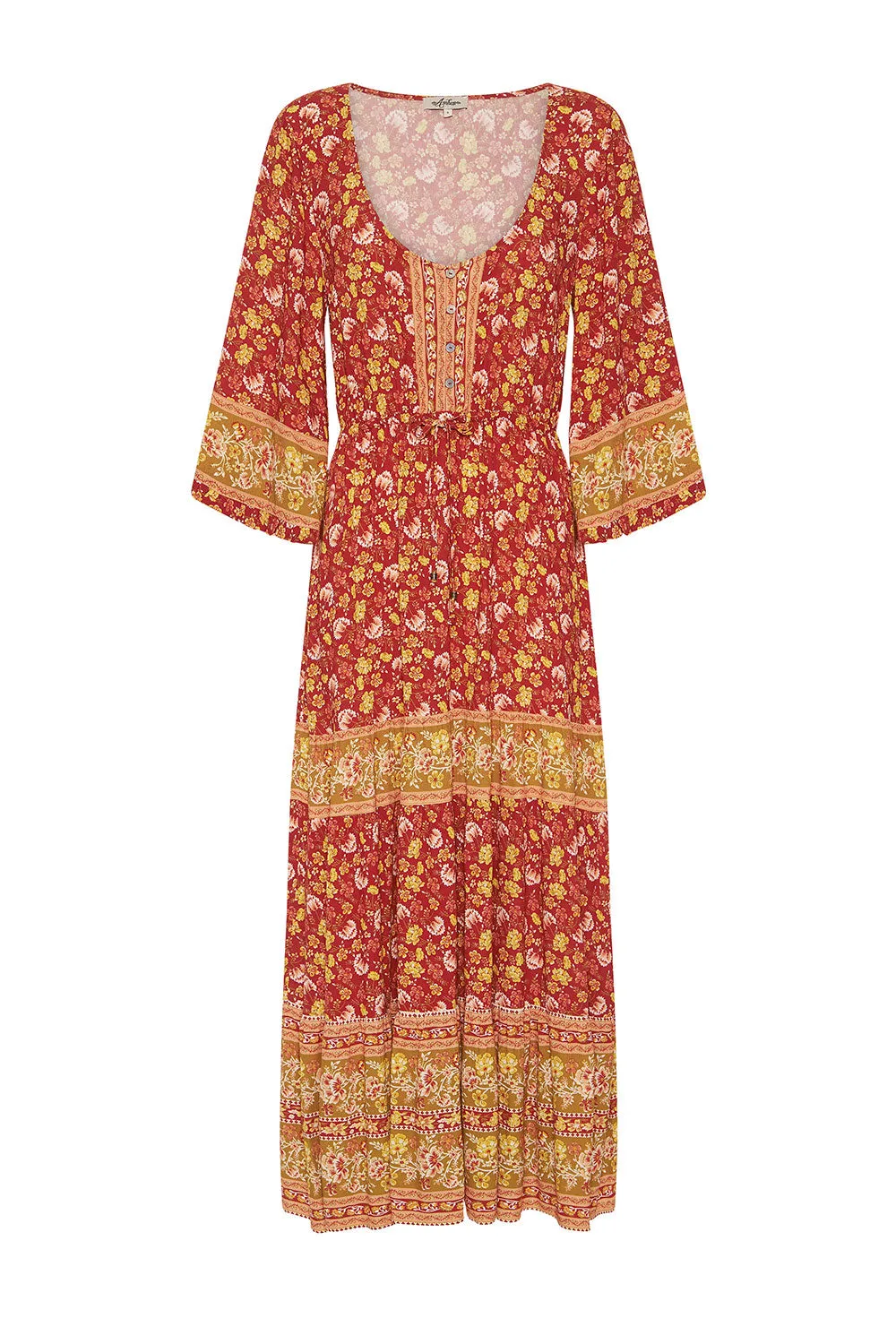 Audrey Midi Dress in Cinnamon - Pre-loved sold by Arnhem product image thumbnail 2