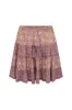 Carmen Mini Skirt in Fig - Pre-loved sold by Arnhem