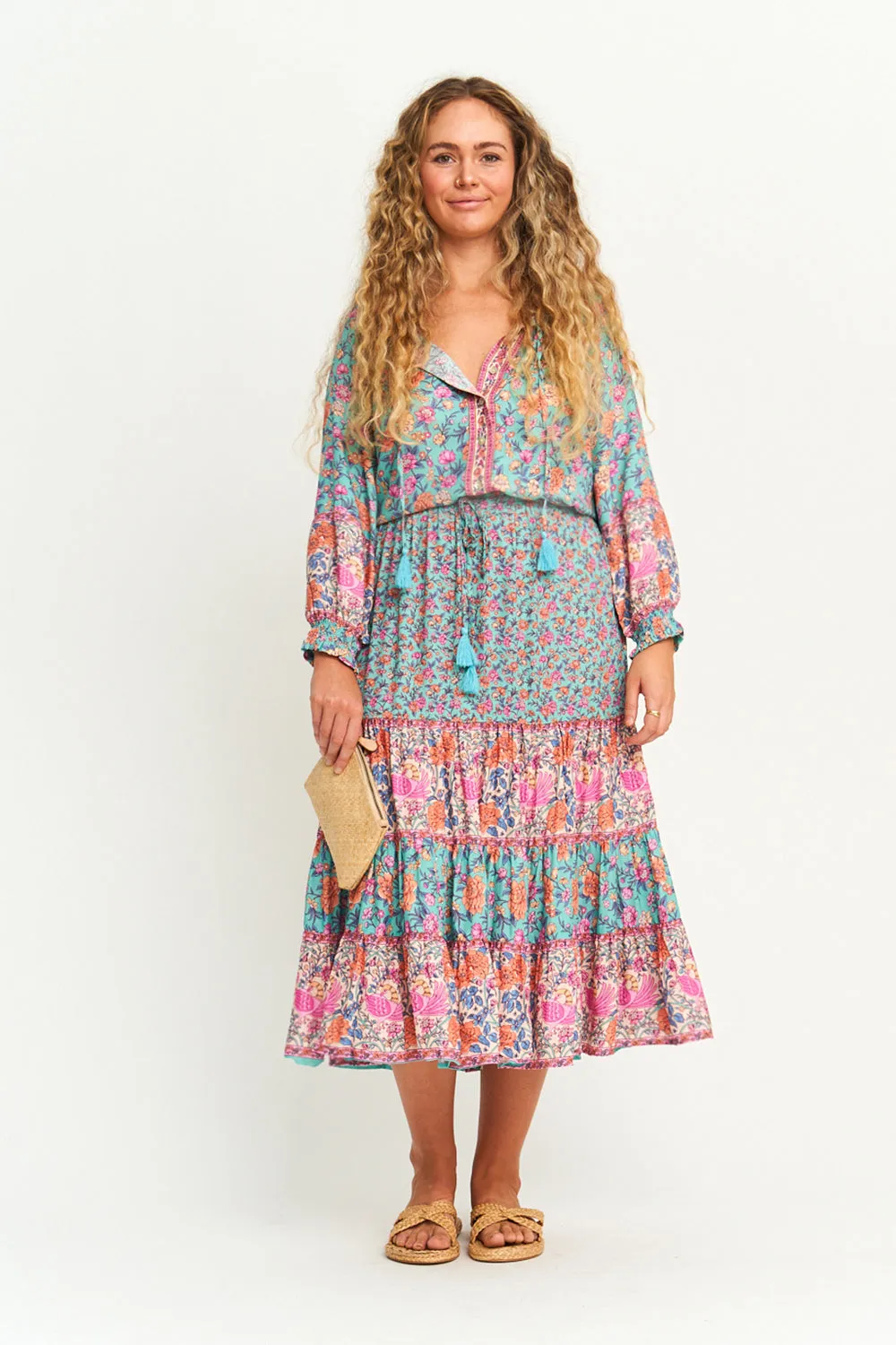 Jasmine Blouse in Peacock - Pre-loved sold by Arnhem product image thumbnail 5