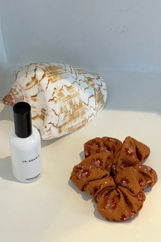 Dylan Revive Scrunchie in Rust sold by Arnhem