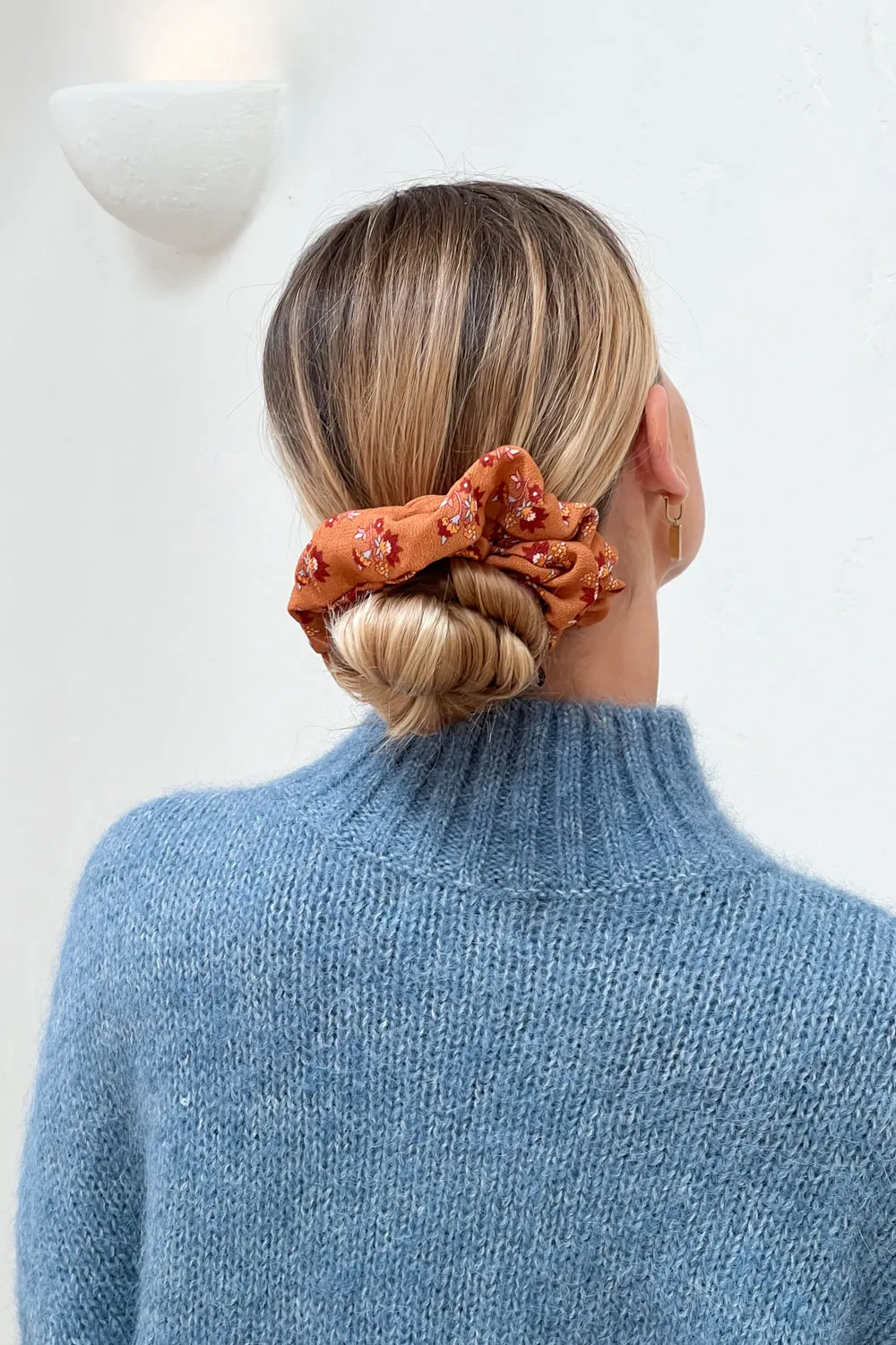 Dylan Revive Scrunchie in Rust sold by Arnhem product image thumbnail 3