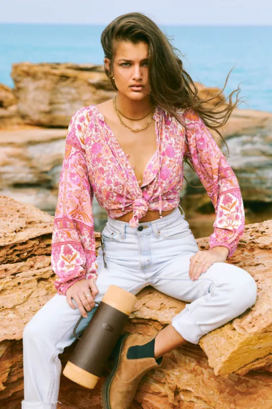 Stella Blouse in Rosehip - Pre-loved sold by Arnhem