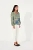 Emmery Blouse in Oceana sold by Arnhem