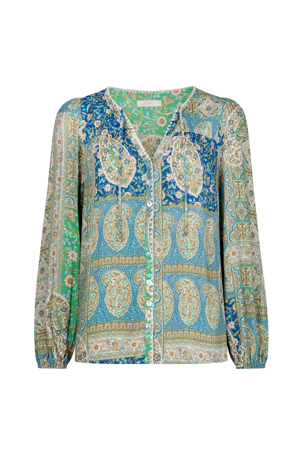 Emmery Blouse in Oceana sold by Arnhem product image thumbnail 3