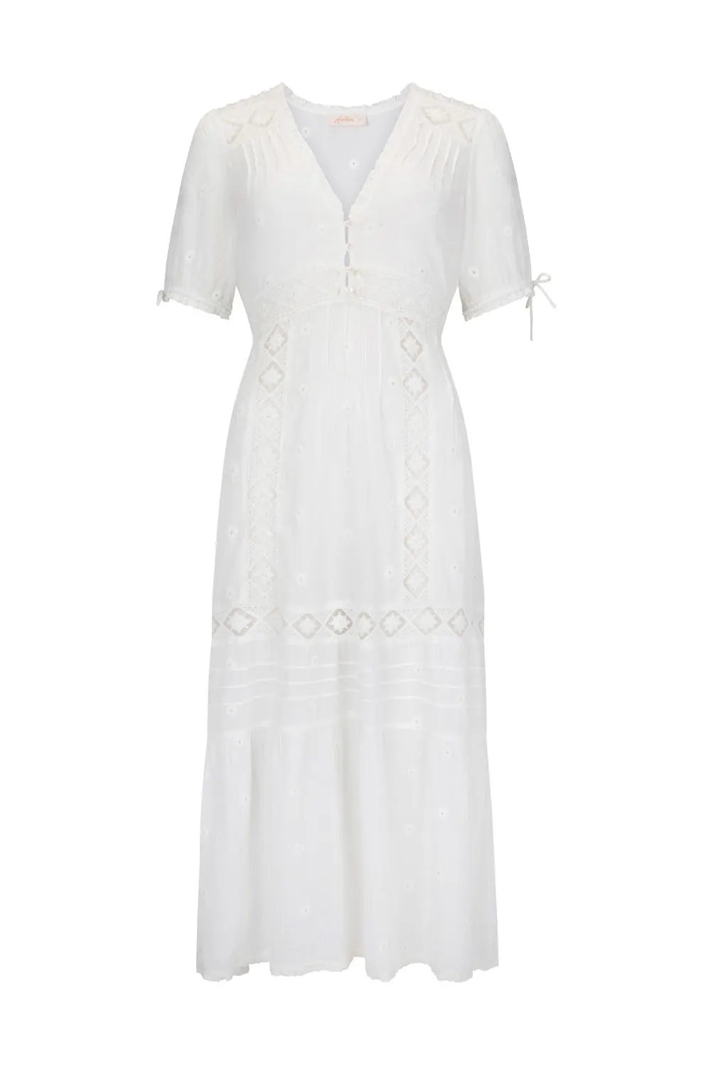 Lyla Midi Dress in Dove sold by Arnhem product image thumbnail 2