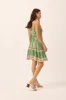 Sabba Strappy Mini Dress in Eden Green - Pre-loved sold by Arnhem
