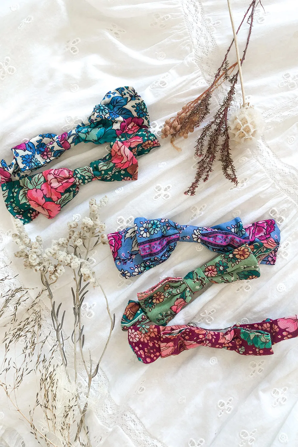 Amberley Revive Bow Barrette in Sapphire sold by Arnhem product image thumbnail 3