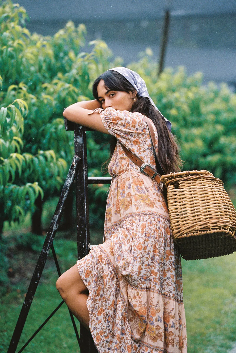 Freya Midi Dress in Cream Floral - Pre-loved sold by Arnhem product image thumbnail 4