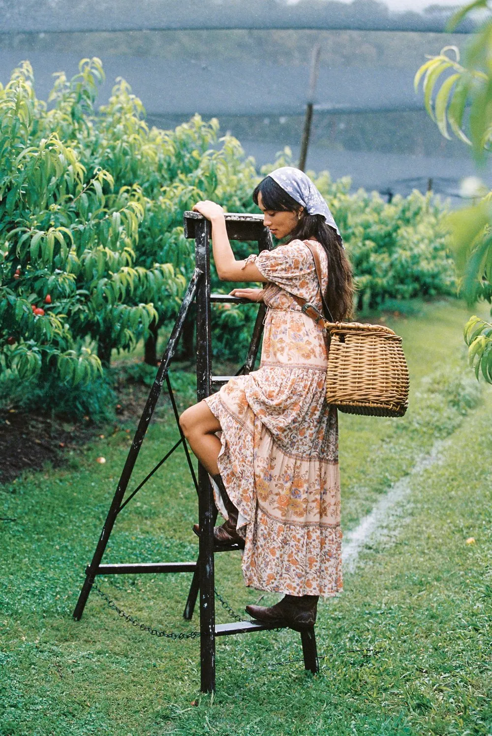 Freya Midi Dress in Cream Floral - Pre-loved sold by Arnhem product image thumbnail 5