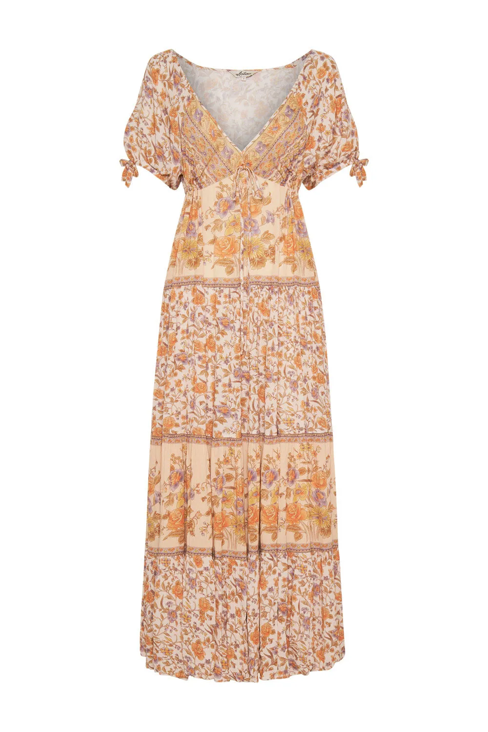 Freya Midi Dress in Cream Floral - Pre-loved sold by Arnhem product image thumbnail 3