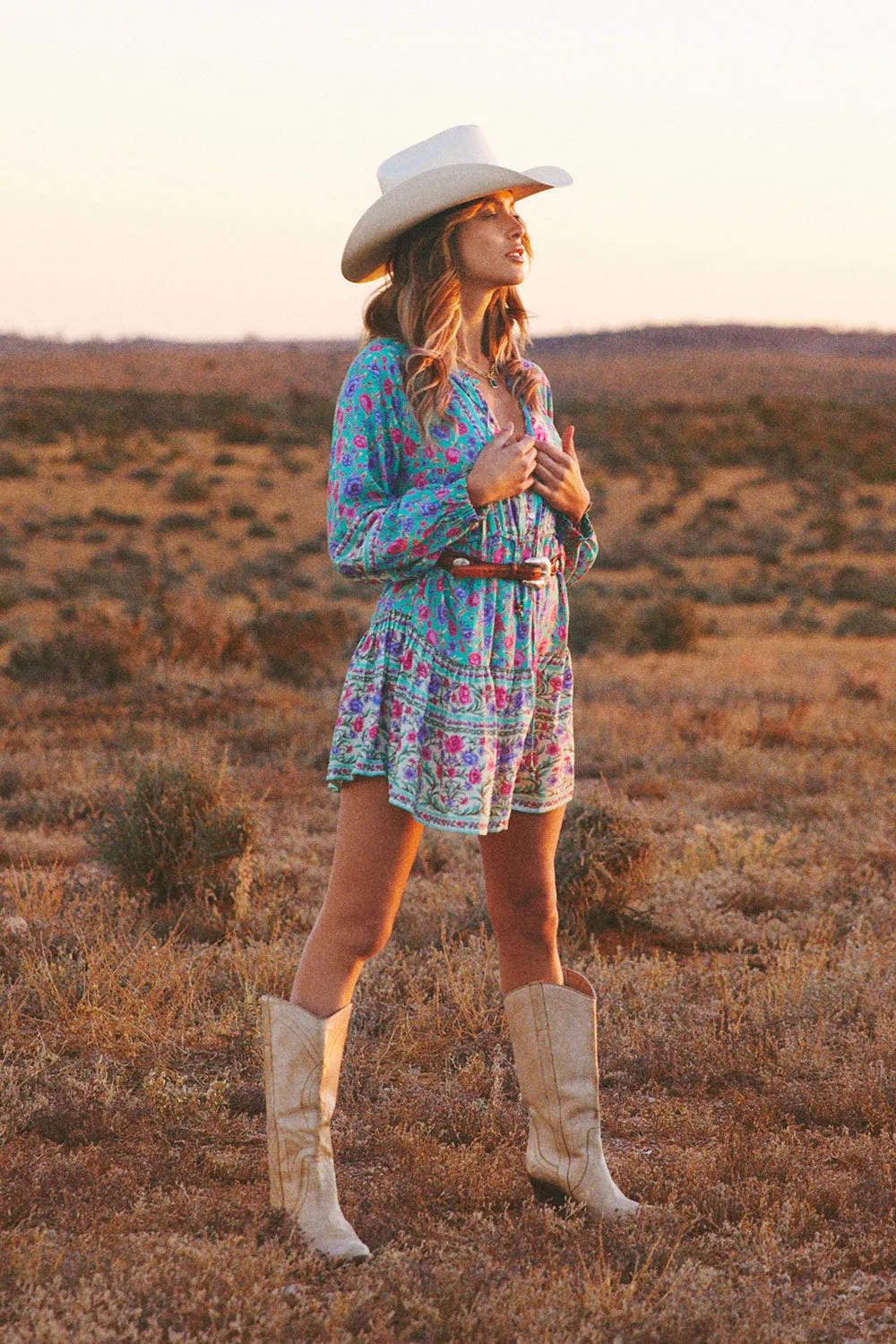 Phoebe Mini Dress in Sage - Pre-loved sold by Arnhem product image thumbnail 2