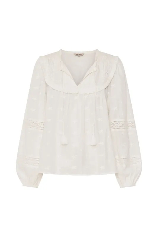 Joan Blouse in Shell - Pre-loved sold by Arnhem