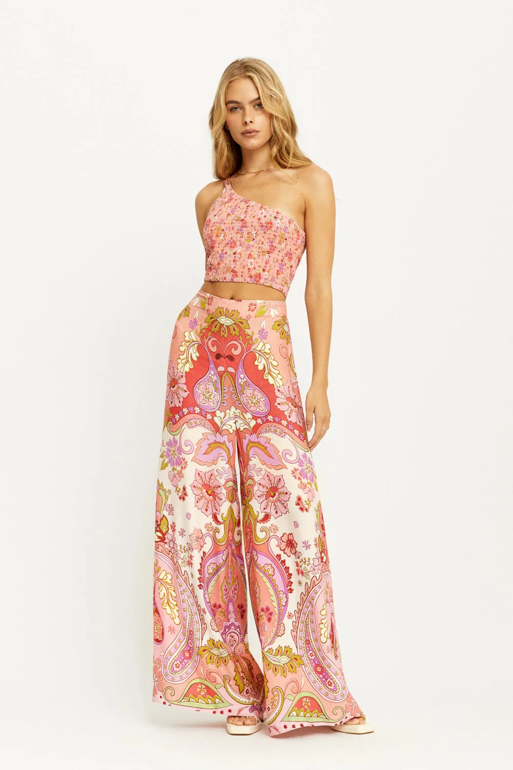 Malibu Pants in Coral sold by Arnhem product image thumbnail 5