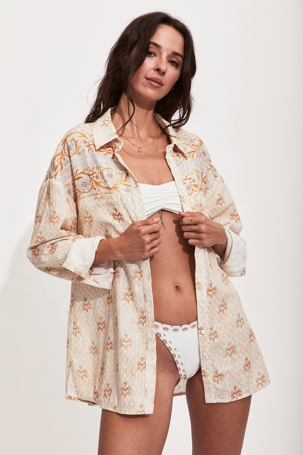 Zoe Shirt in Ginger - Pre-loved sold by Arnhem product image thumbnail 4