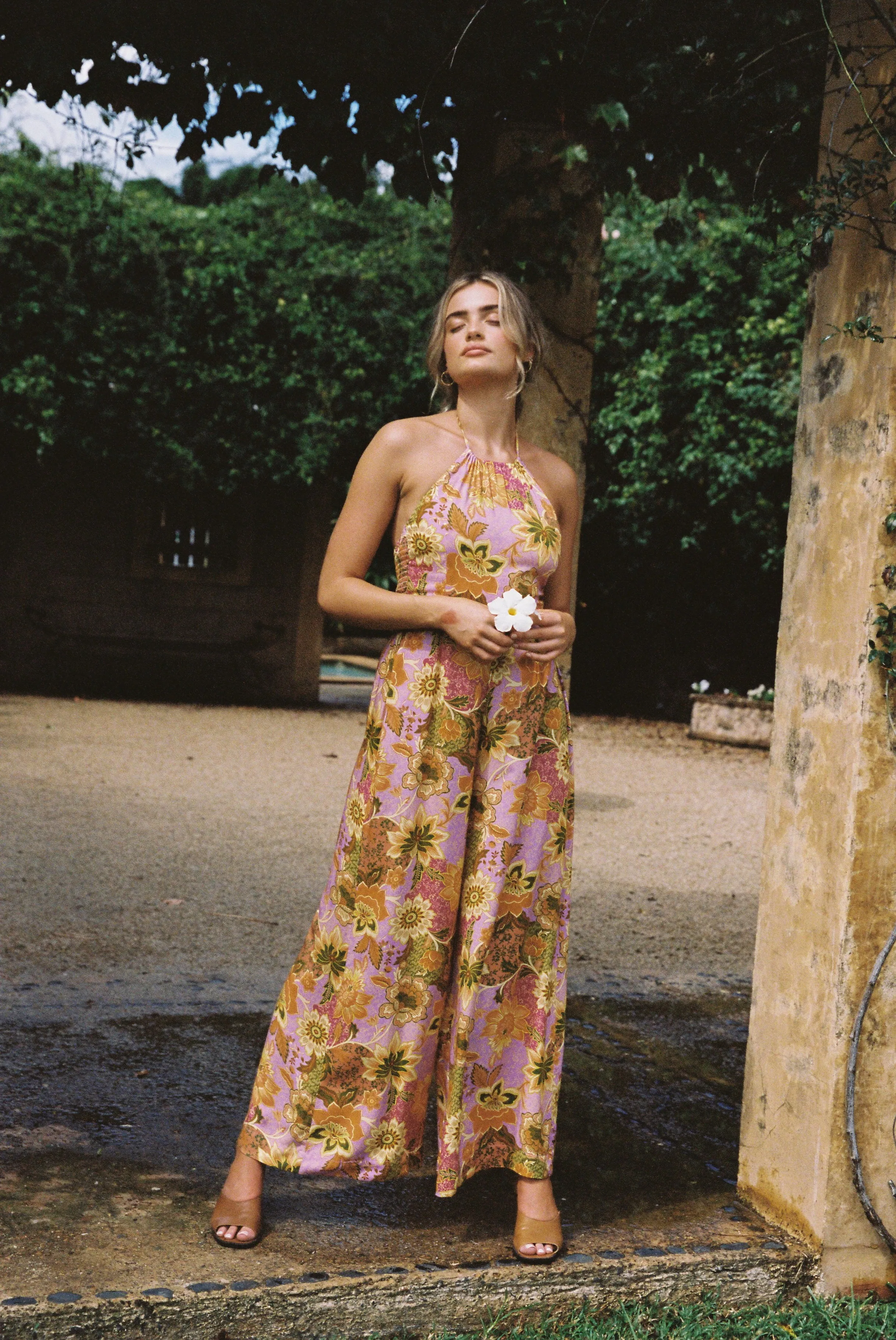 Evita Jumpsuit in Lavender sold by Arnhem product image thumbnail 3