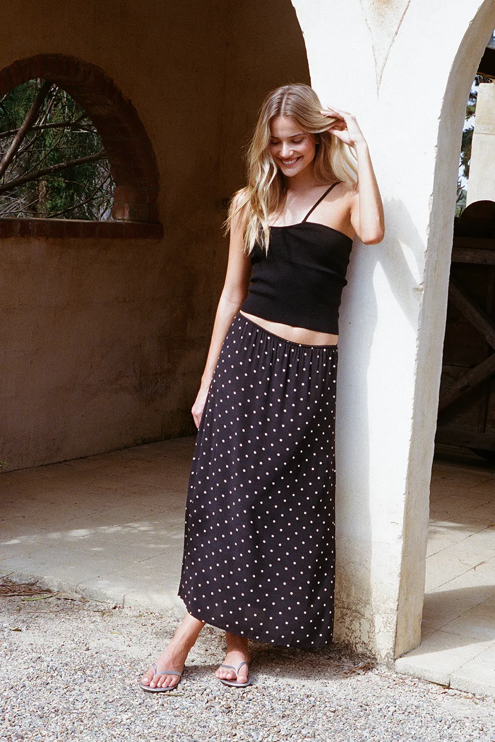 Aimee Midi Skirt sold by Arnhem