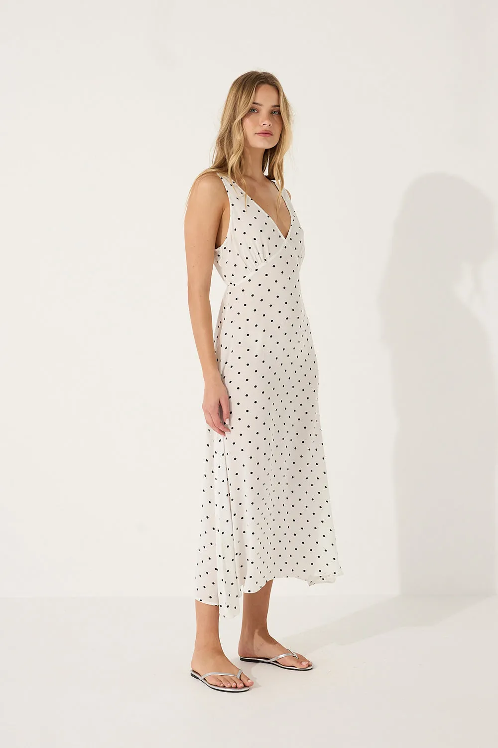 Aimee Dot Midi Dress sold by Arnhem product image thumbnail 5