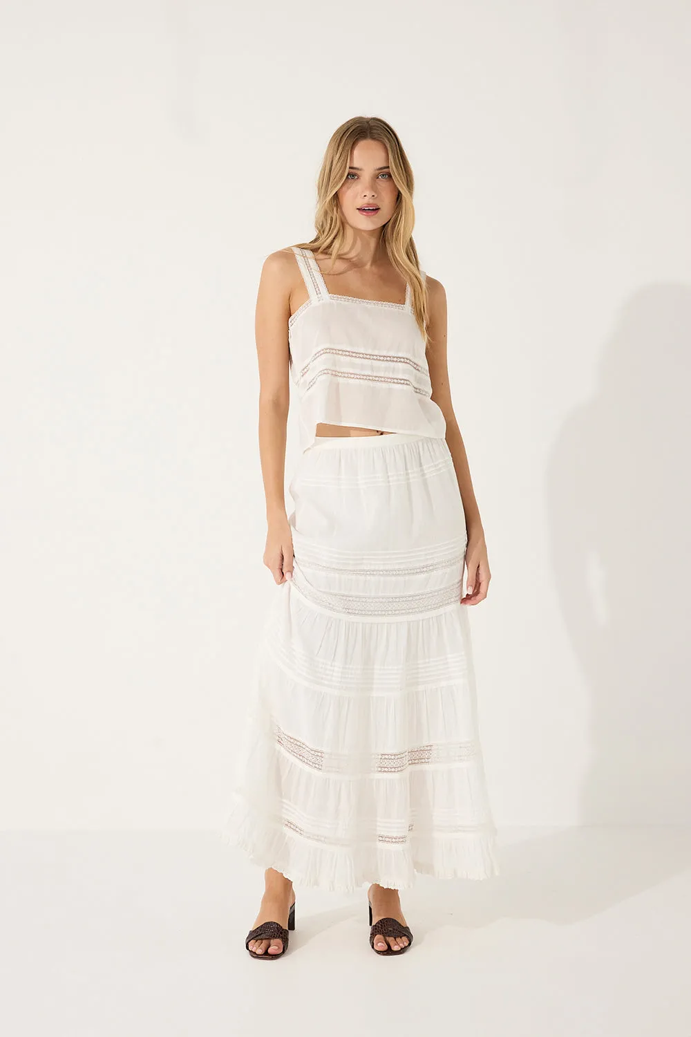 Bronte Tie Front Cami sold by Arnhem product image thumbnail 3