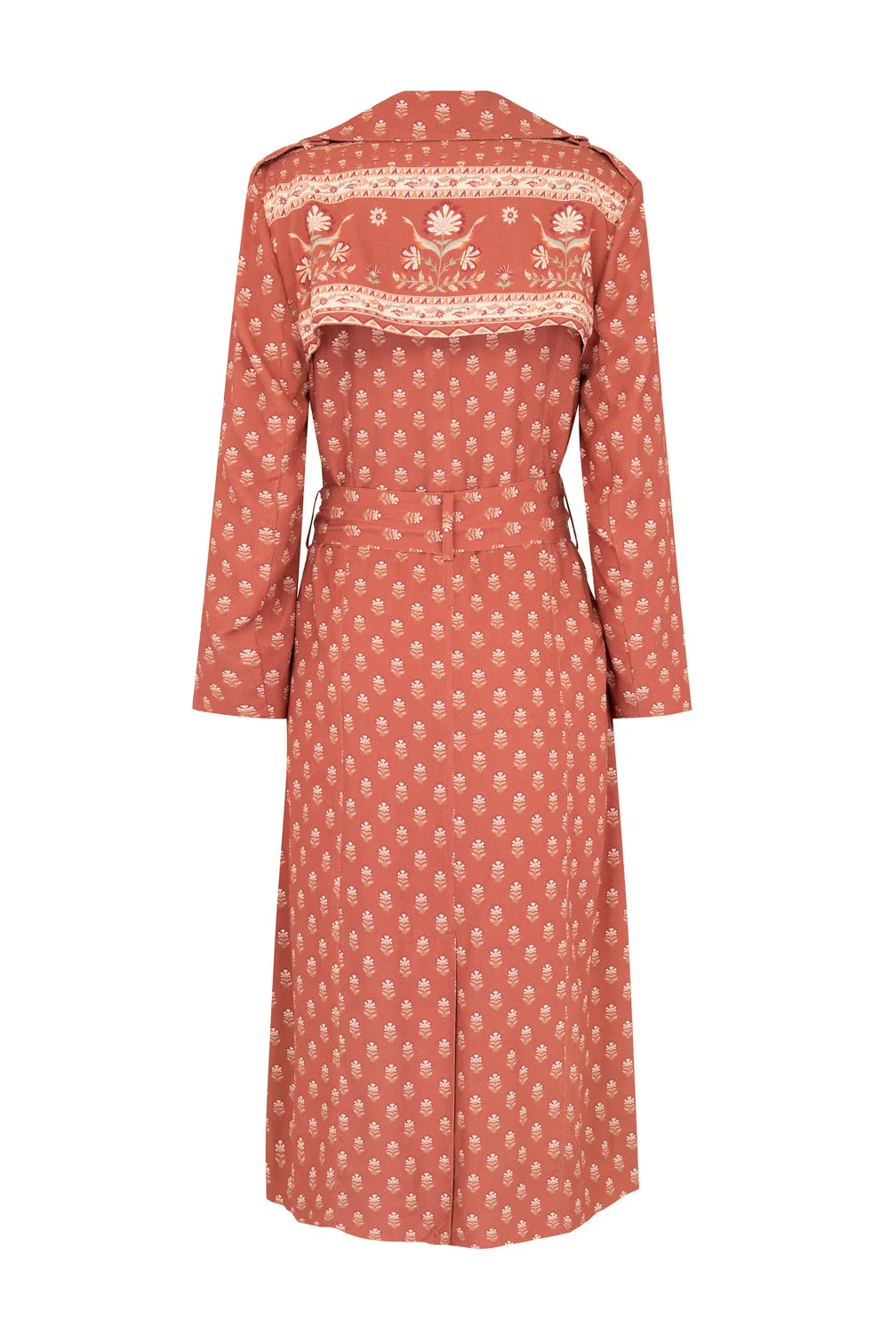 Eliza Trench Coat in Sienna sold by Arnhem product image thumbnail 5